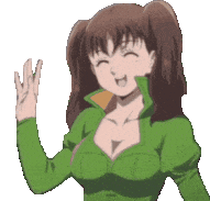 Diane_wave emote for Discord