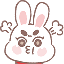 bunny_hmph3 emote for Discord
