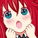 Rias_Surprised emote for Discord