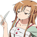 Asuna_Knife emote for Discord