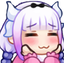 Kanna_Happy emote for Discord