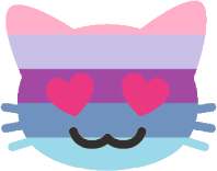 omnigender_kitty_in_love emote for Discord