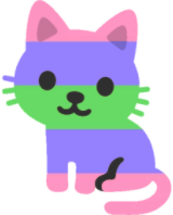 trigender_kitty emote for Discord