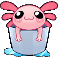 axolotl emote for Discord