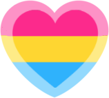 panromanticheart emote for Discord