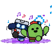 Brawl_Stars_Dance_Party emote for Discord