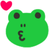 kissy_frog emote for Discord