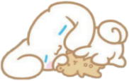 sleeping_cinnamoroll emote for Discord