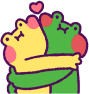 frog_hug emote for Discord