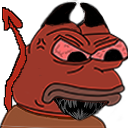 pepedevil emote for Discord