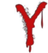 bloody_spooky_Y emote for Discord