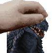 petpetgojira emote for Discord