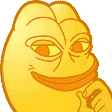 Gold_pepe emote for Discord
