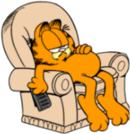 bored_garfield emote for Discord