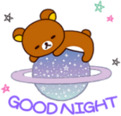 goodnight_rilakkuma emote for Discord