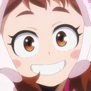 Uraraka_smile emote for Discord