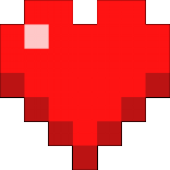 PixelHeart emote for Discord