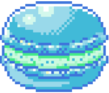 Blue_Macaron emote for Discord