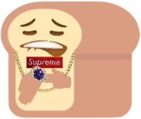 Drip_Bread emote for Discord