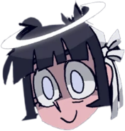 helltaker_azazel_face emote for Discord