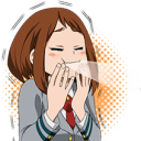 MHA_Ochako emote for Discord