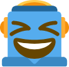 Laughing_Robot emote for Discord