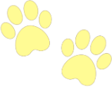 yellow_paw_prints emote for Discord