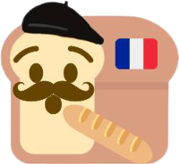 French_Bread emote for Discord
