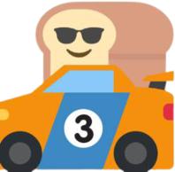 Vroom_Bread emote for Discord