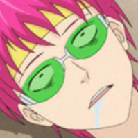 Saiki_dead emote for Discord