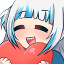 GawrGuraLove emote for Discord