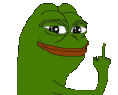 pepeFinger emote for Discord