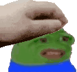 pepepet emote for Discord
