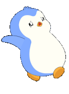 pengu_scaredrun emote for Discord