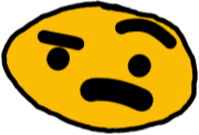 face_with_one_eyebrow_raised emote for Discord