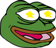Pepe_Shine_Eyes emote for Discord