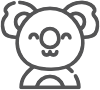 koala emote for Discord