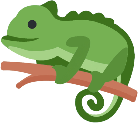chameleon emote for Discord