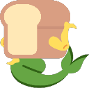 Bread_Mermaid static emote