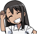 Nagatoro_WaveHello emote for Discord