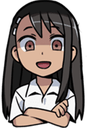 Nagatoro_Imposing emote for Discord