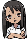 Nagatoro_Unamused emote for Discord