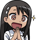 Nagatoro_Starstruck emote for Discord