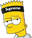 Smiling_Supreme_Bart emote for Discord