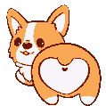 Wiggling_Corgi emote for Discord