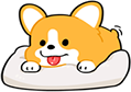 Corgi_Comfy emote for Discord