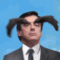 flying_unibrow emote for Discord