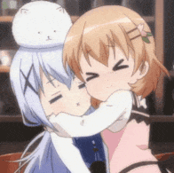 Chino_cocoa_hug emote for Discord