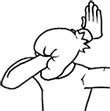 facepalm emote for Discord