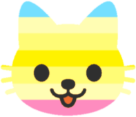 transneutral_kitty_face emote for Discord
